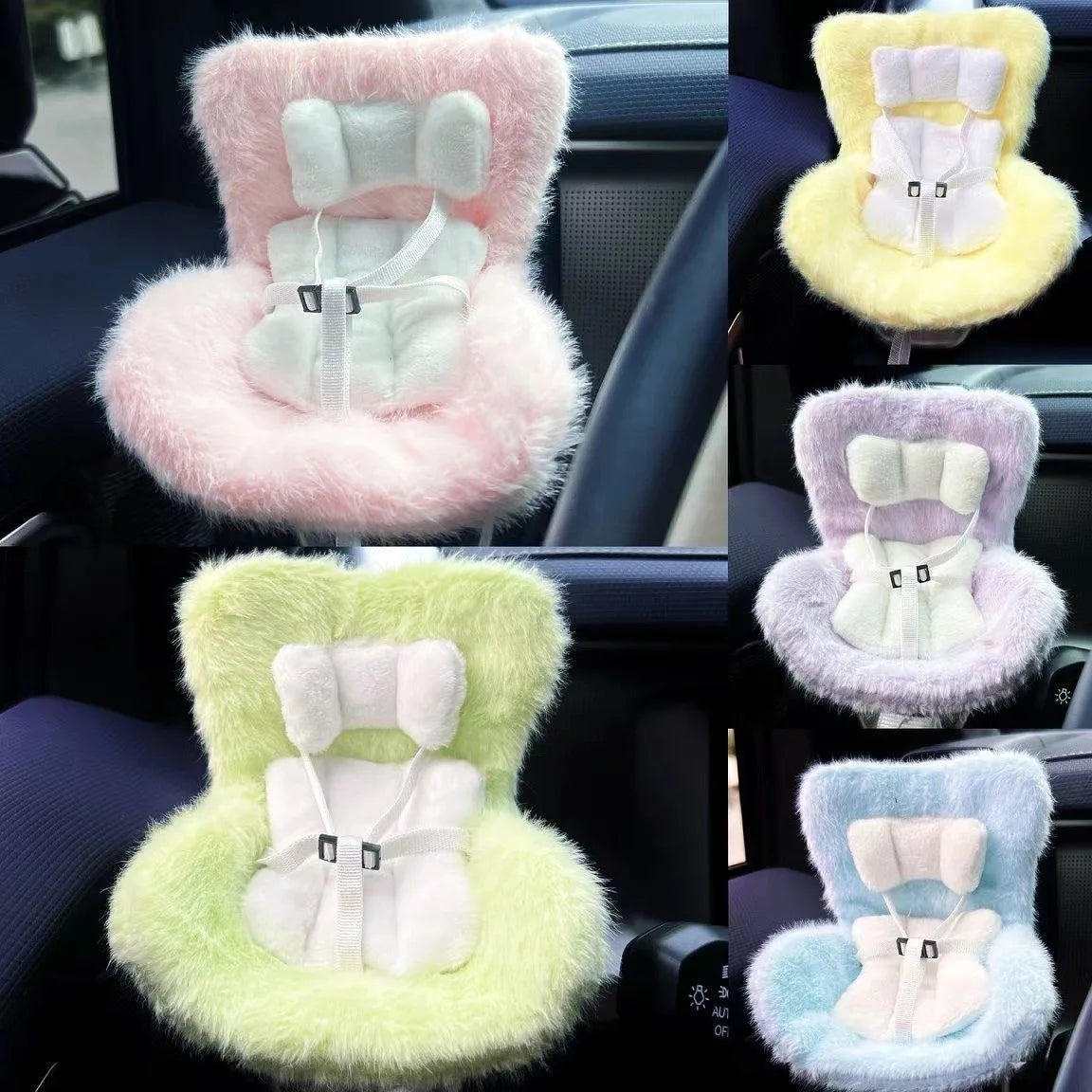 For Labubu Car Seat Decoration Suit for All Dolls Wihtin 18cm