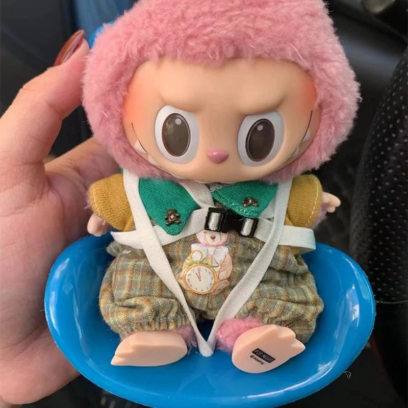 For Labubu Car Seat Decoration Suit for All Dolls Wihtin 18cm