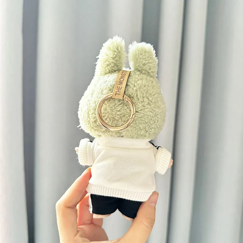 The Monster Labubu Outfit Sports Suit Canvas Shoes Hat