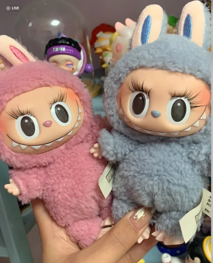 Labubu V1&V2 Eye Makeup Color False Eyelash Customization Gorgeous And Exquisite Eye Makeup Stickers Eyelash Stickers