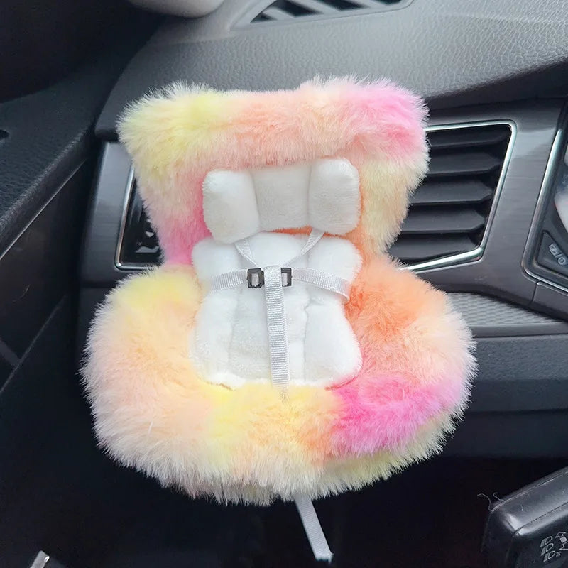 For Labubu Car Seat Decoration Suit for All Dolls Wihtin 18cm