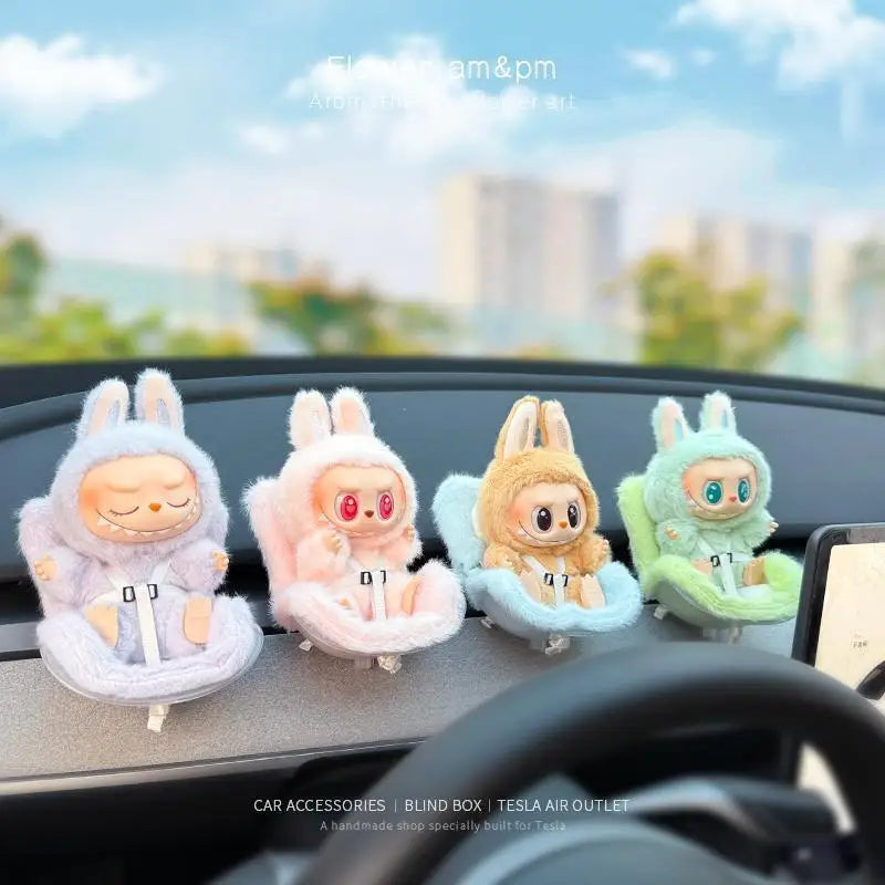 For Labubu Car Seat Decoration Suit for All Dolls Wihtin 18cm