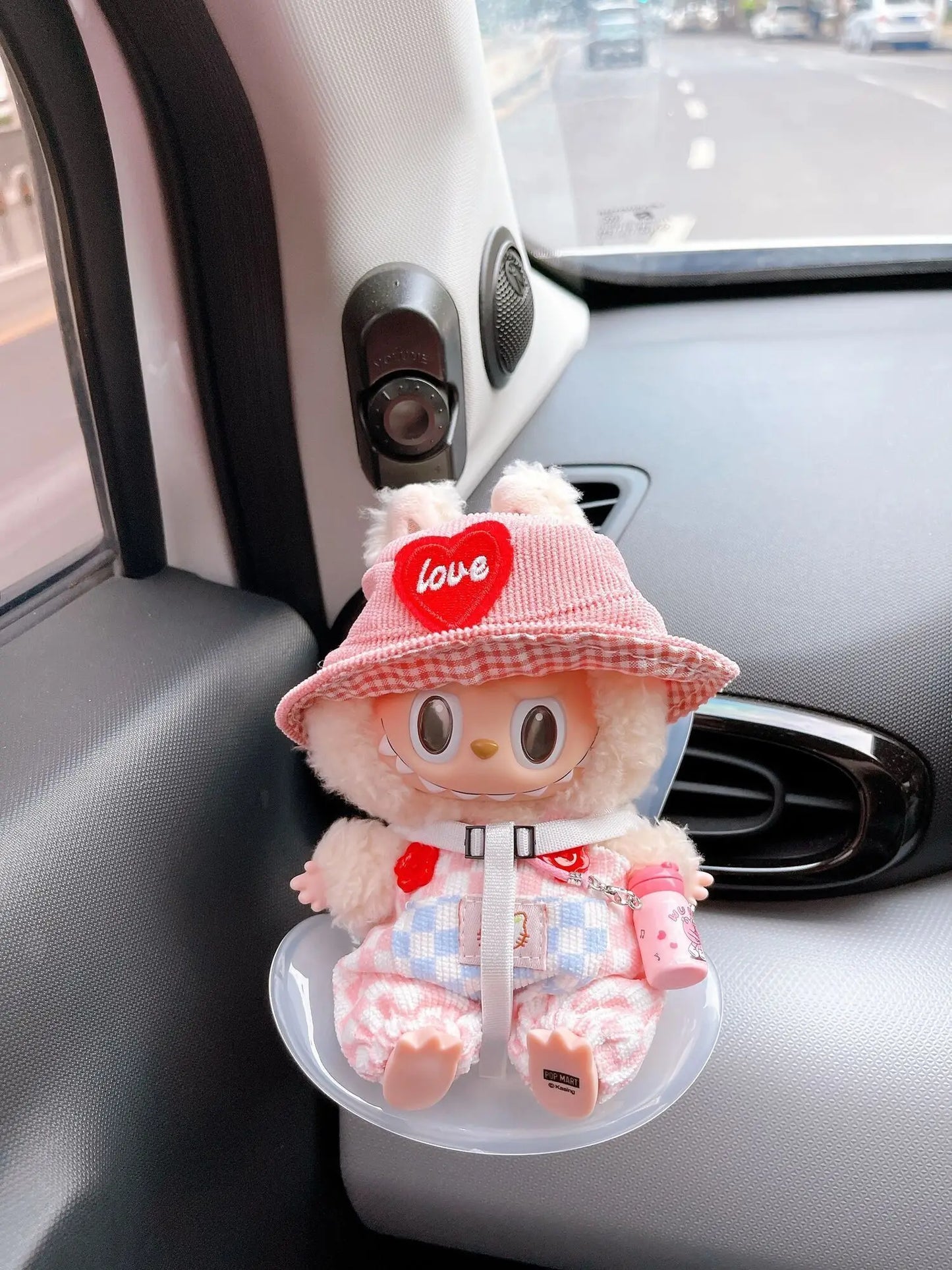 For Labubu Car Seat Decoration Suit for All Dolls Wihtin 18cm