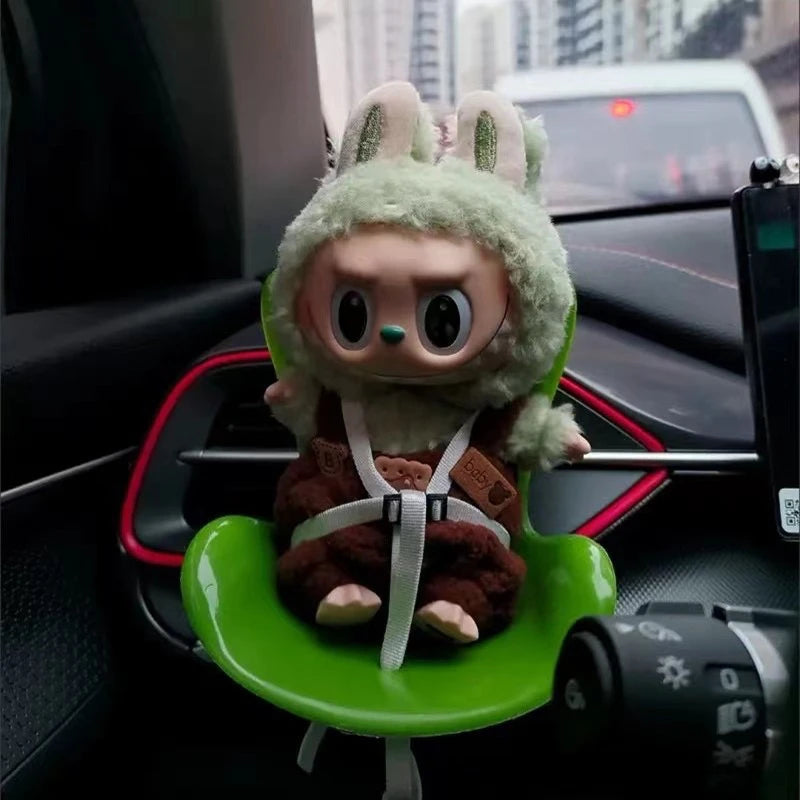For Labubu Car Seat Decoration Suit for All Dolls Wihtin 18cm