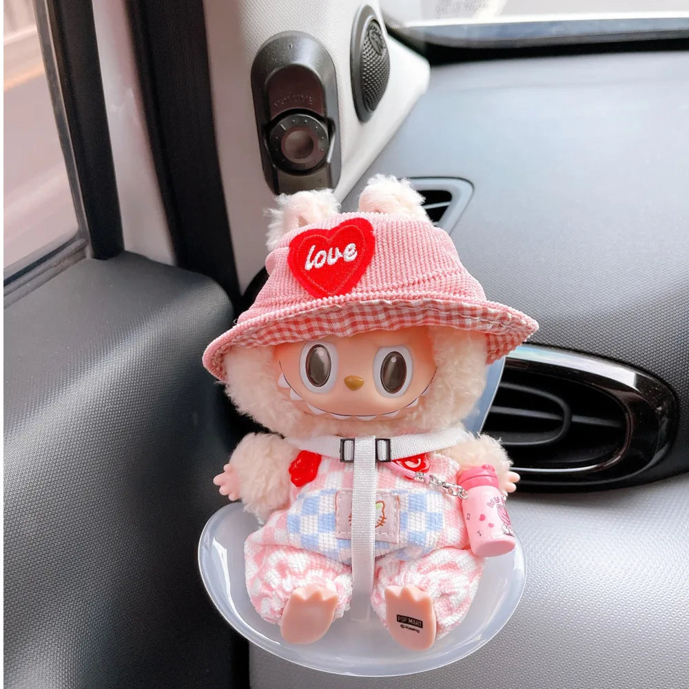 For Labubu Car Seat Decoration Suit for All Dolls Wihtin 18cm