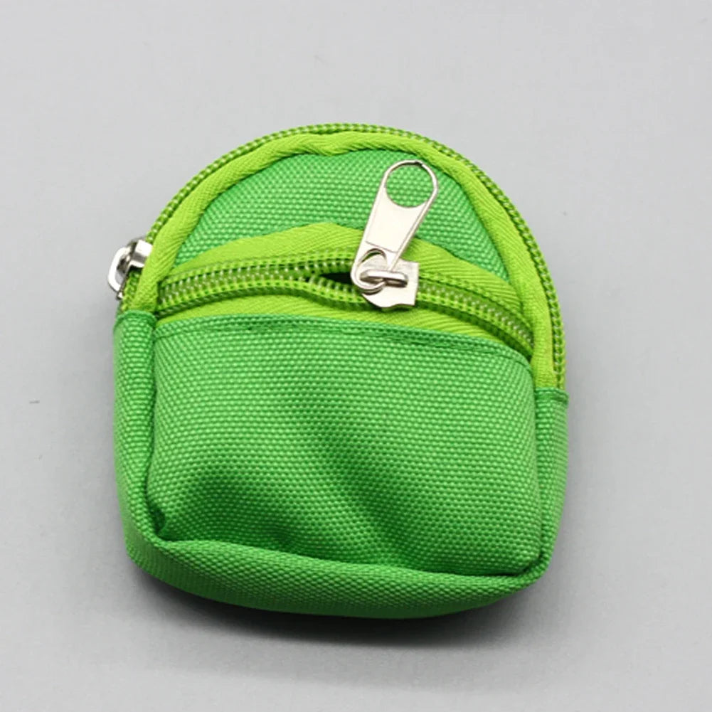 Labu bu Doll Canvas Backpack Simulation Pet Bag for 15/17cm Dolls