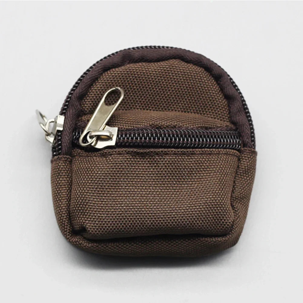Labu bu Doll Canvas Backpack Simulation Pet Bag for 15/17cm Dolls