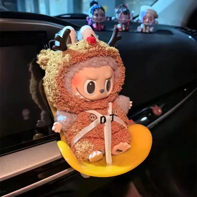 For Labubu Car Seat Decoration Suit for All Dolls Wihtin 18cm