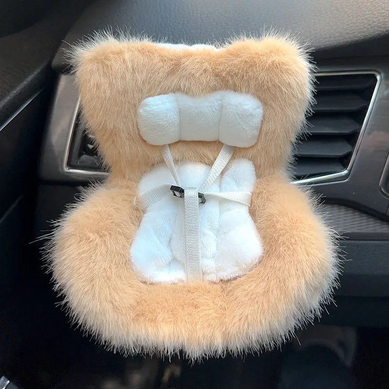 For Labubu Car Seat Decoration Suit for All Dolls Wihtin 18cm