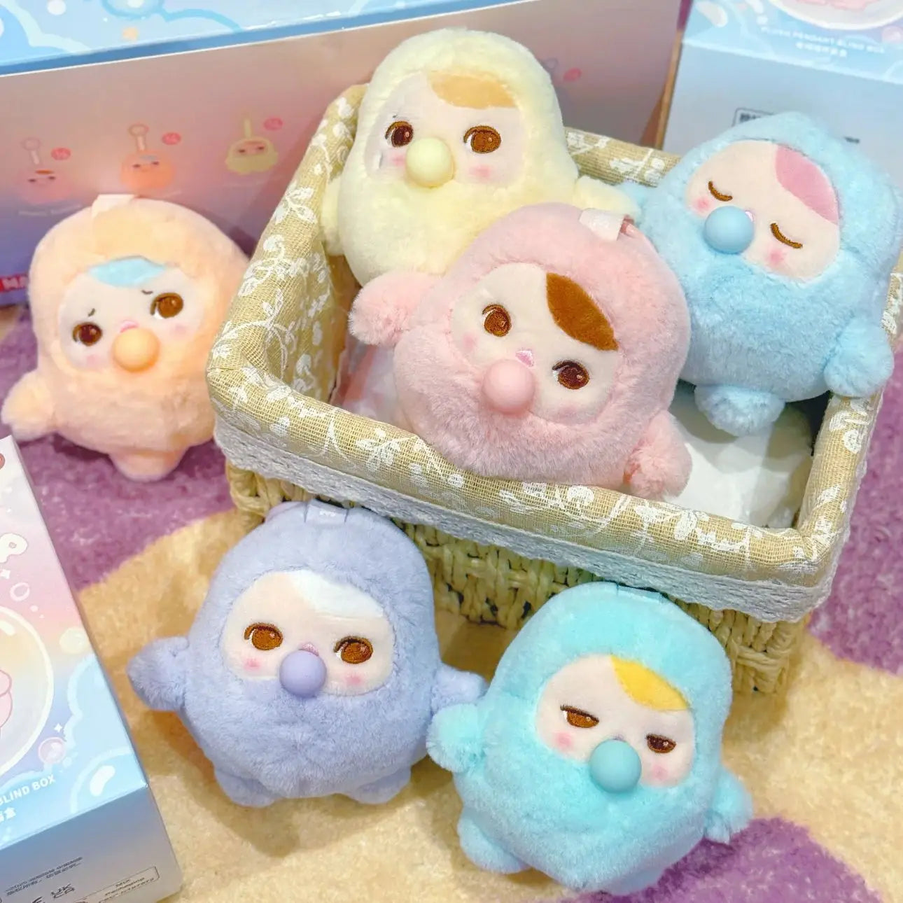 [Genuine] PUCKY BEANIE Bubble Up Series Blind Box Pendant