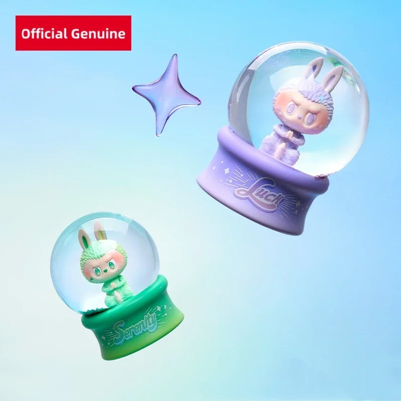 [Genuine] LABUBU V3 The Monsters Big Into Energy Series Action Figures Crystal Ball Collection