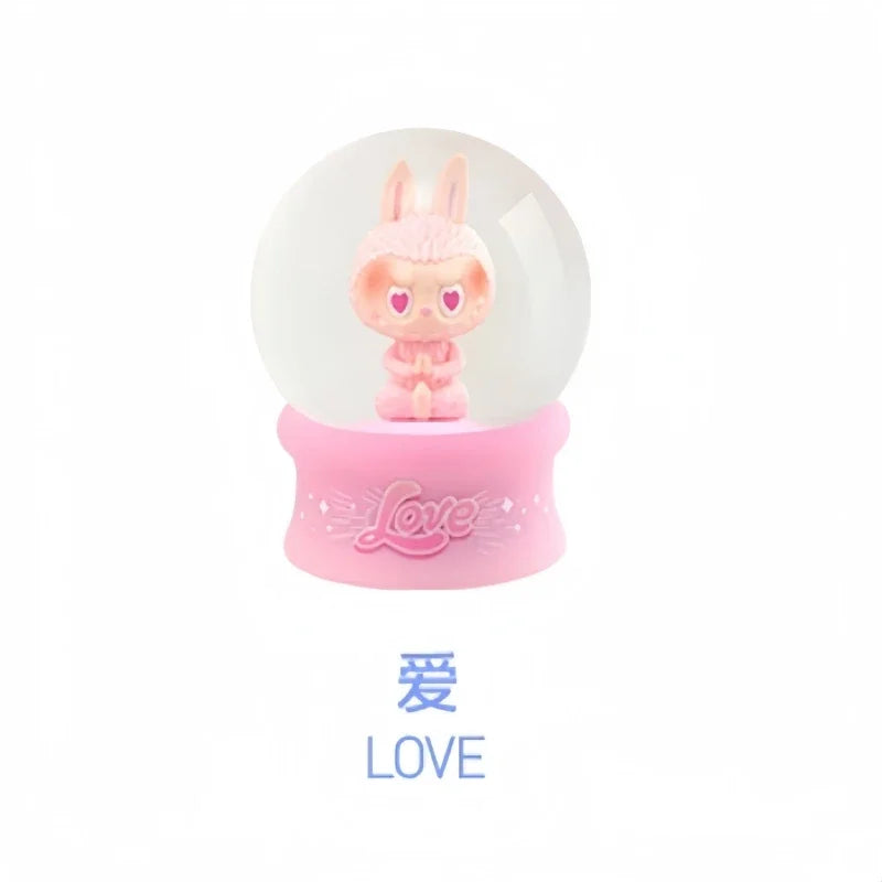 [Genuine] LABUBU V3 The Monsters Big Into Energy Series Action Figures Crystal Ball Collection
