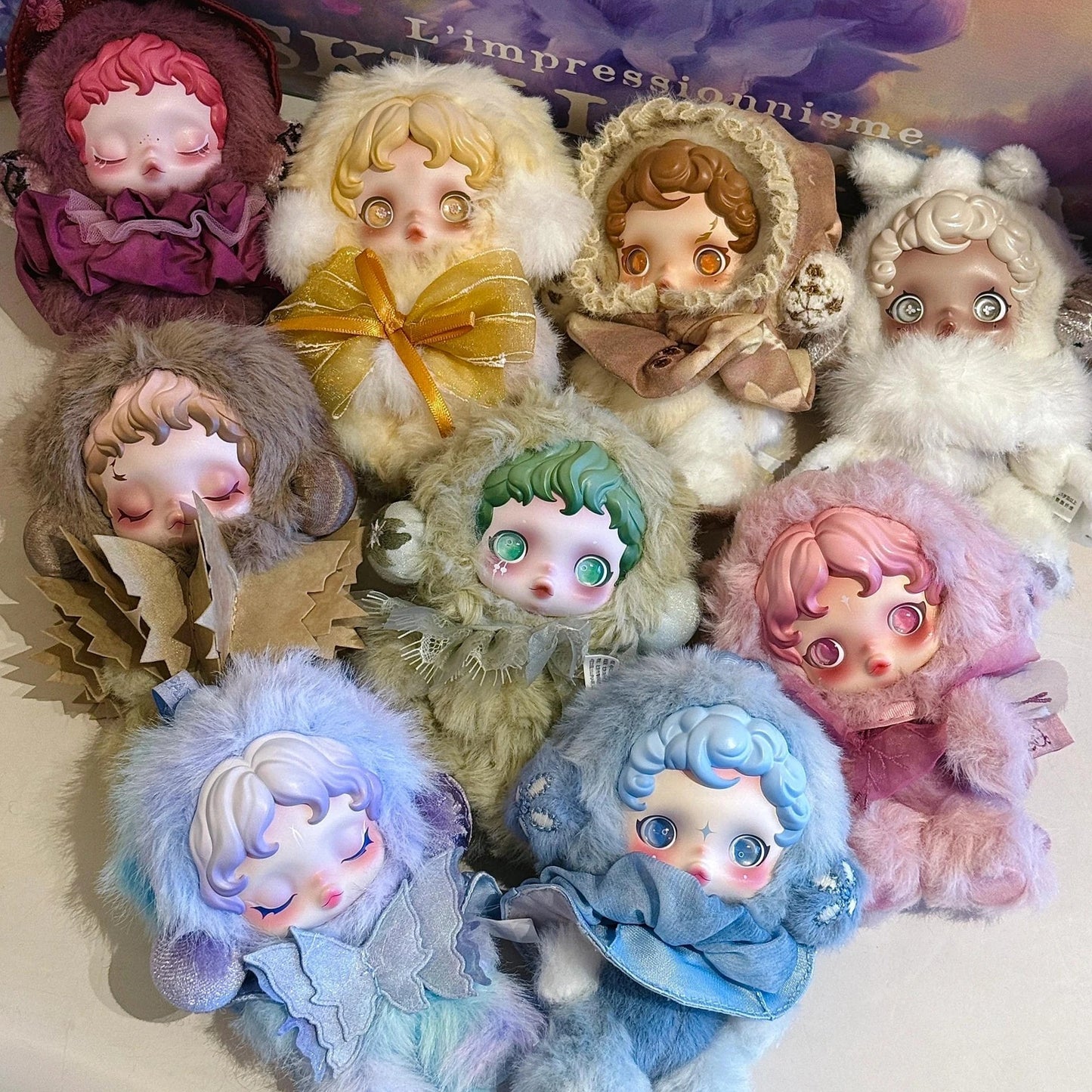 [Genuine] SKULLPANDA L' Impressionnisme Series Blind Box Art Doll