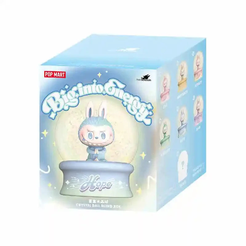 [Genuine] LABUBU V3 The Monsters Big Into Energy Series Action Figures Crystal Ball Collection