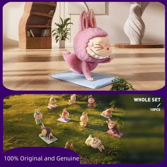 [Genuine] LABUBU THE MONSTERS Lazy Yoga Series Blind Box